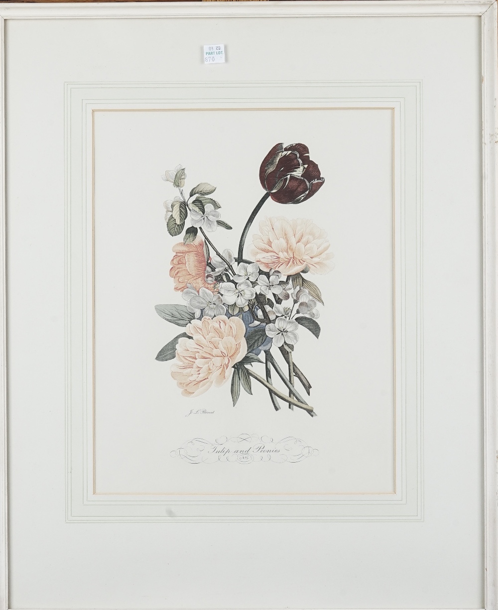 After J. L. Prevost, Botanical and fruit studies, a set of thirteen colour prints, each 34cm x 26. - Bild 3 aus 19