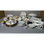 A Mintons part dinner service, early 20th century, retailed by T.