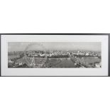 Jeffrey Jaye, 'The Thames and Concorde', a black and white photographic print, limited edition,