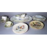 'MINTON' Greenwich, a modern part dinner service and a quantity of various dinner plates.