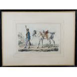 A group of six engravings and lithographs of Tenth Hussar subjects,
