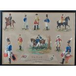 Circle of Richard Simkin, Uniforms of The Tenth, The Prince of Wales's own Regiment of Hussars,