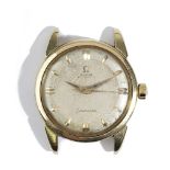 An 18ct gold Omega Seamaster Automatic circular cased gentleman's wristwatch,