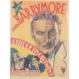 John Barrymore, 'A Bill of Divorcement', R.K.O.