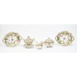 A group of Ridgway tea and dessert wares, circa 1835,