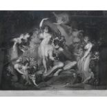 After Henry Fuseli, Shakespeare: A Midsummer Nights Dream, stipple engraving by J. P.