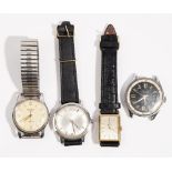 A Longines Automatic steel cased gentleman's wristwatch,