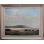 Dr E. H. Sears (20th century), Island, oil on board, signed, 39cm x 49cm.