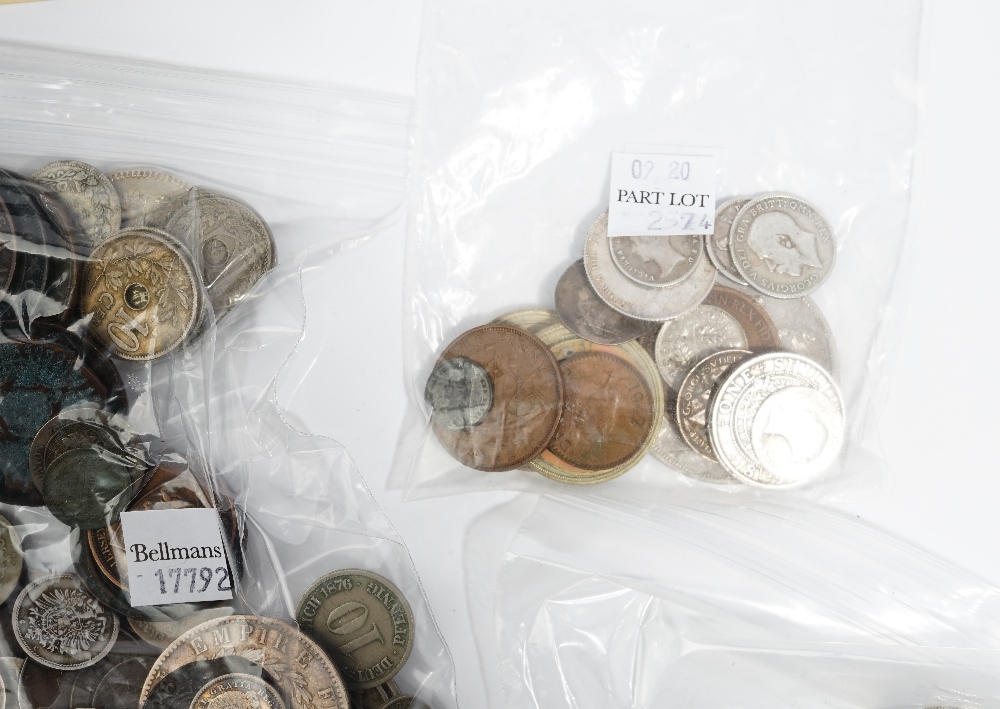 A collection of British pre-decimal coins, including pre-1920 and pre-1947 issues, - Image 5 of 5