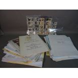 Production call sheets and scripts, a group of approximately 100, mostly TV Productions,