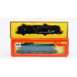 A Hornby OO gauge E.3001 BO BO electric locomotive, boxed together with a Hornby B.R.