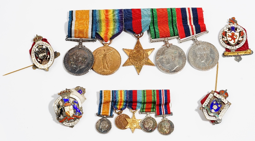 A group of medals to A.J.