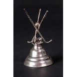 An Edwardian silver golfing trophy, Chester 1903,