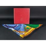 A Cartier scarf, Etendards et Bannieres,