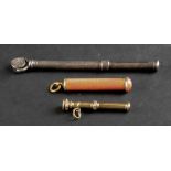 A Victorian engine turned propelling pen