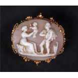 A 19th Century continental carved cameo