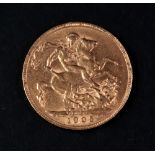 Edward VII sovereign, 1905.