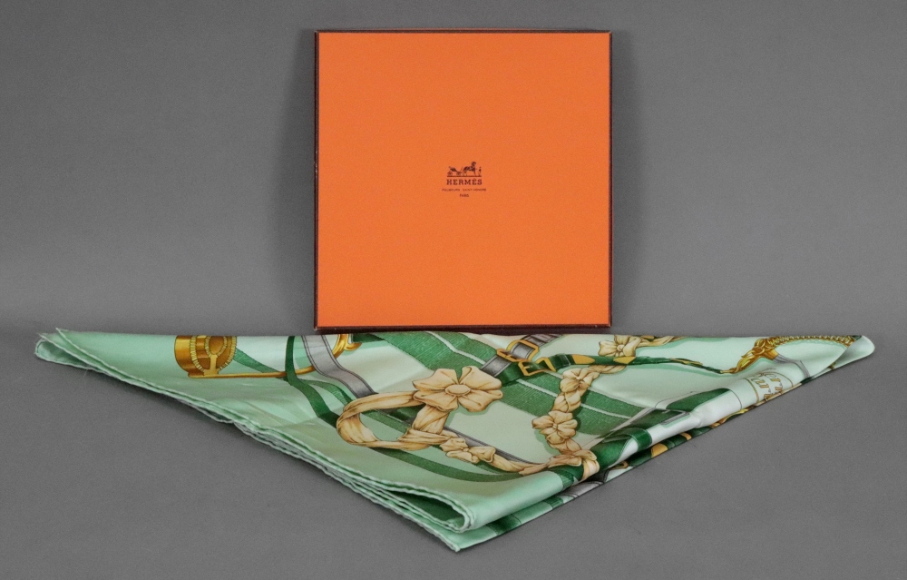 Hermes scarf "Grand Manege", designer H