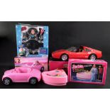 A Barbie Ferrari, convertible roadster a