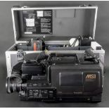 A Panasonic S-VHS movie camera and acces