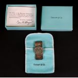 A Tiffany sterling silver money clip, ap