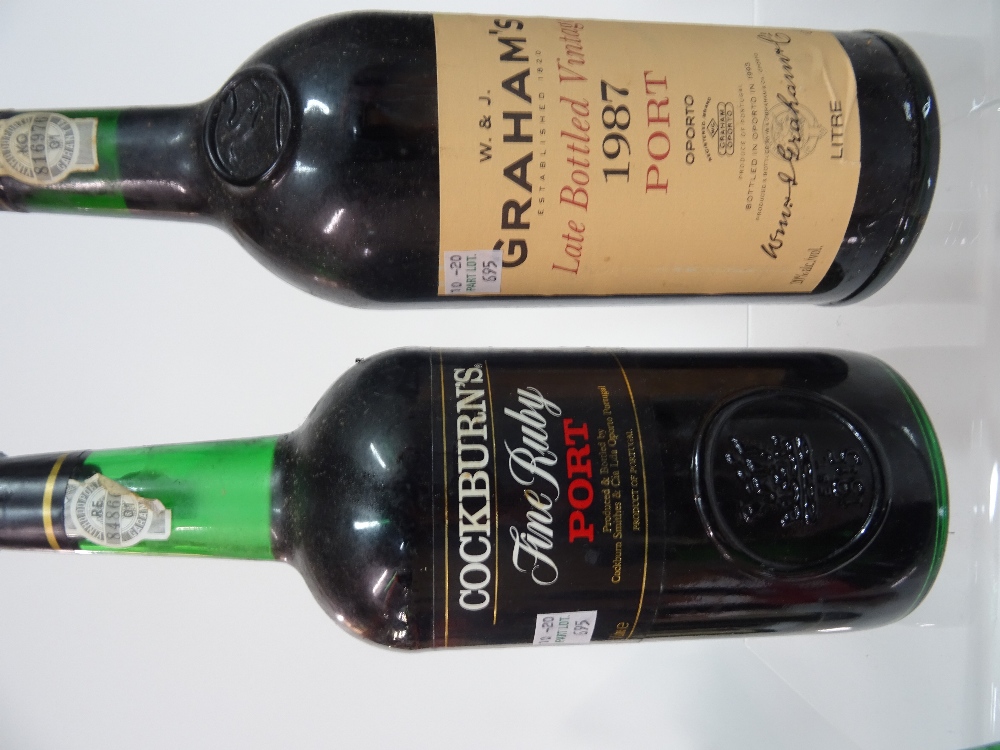 Five bottles of Port, - Image 2 of 5