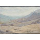 Mary Yates (British, 1891-?), Windermere from Red Screes, signed with cipher,