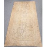A Senneh rug, 147cm x 66cm.