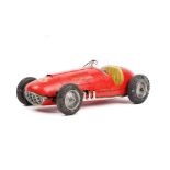 Ingap Padova Italian tinplate clockwork Ferrari 300, circa 1950,