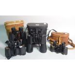 Collectables, five pairs of binoculars, four cased (5).
