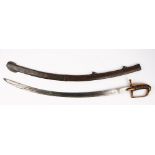A French Hussar trooper's sabre, 1777-1802,