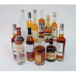 Box 5 - Mixed Spirits Ognjena apple Brandy Perun plum spirit Bardinet XO Geest Van Dassemus