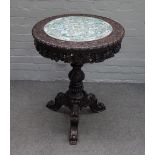 A 19th century Chinese export occasional table,