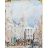 Follower of John Charles Maggs, Ludgate Hill and St Paul's Cathedral,