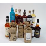 Box 28 - Rum The Real McCoy 12 Yr Rum George Bowman Caribbean Dark Rum Bacardi Anejo Cuatro