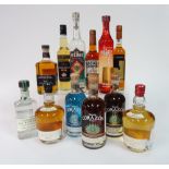 Box 13 - Mixed Spirits Senorio mezcal Lunazul Tequila Corazon blanco Tequila Corazon extra