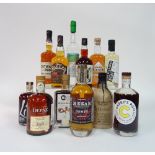 Box 63 - Rum Cutwater Aged Rum Red Leg Spiced Rum Clairin Sajous 2018 Rum Liv Black Spiced