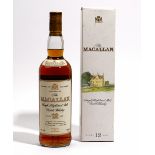 One bottle of The Maccallan twelve year old Whisky in original carton.