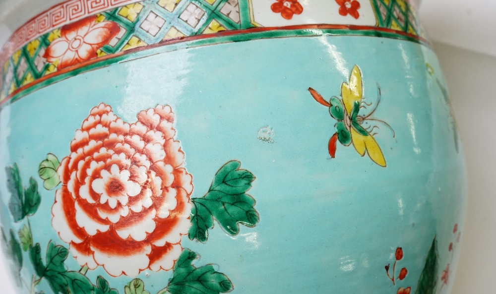 A Chinese turquoise- ground jardiniere, early 20th century, - Image 12 of 13