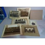 A group of photographs and paperwork relating to the Shanghai Municipal Police Athletic Club,
