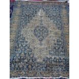 A Senneh rug, Persian, 142cm x 108cm.