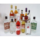 Box 22 - Mixed Spirits St-Roch Vodka Domwina flavoured Vodka Luksusowa Vodka Avosh bottle brush