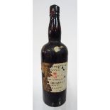 One bottle of Graham & Co Vintage port 1945 (seal in tact, wine half depleted).