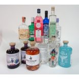 Box 30 - Gin The West Winds Sabre Gin Coqlicorne London Dry Gin Forty Spotted Citrus Gin Covent