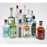 Box 80 - Gin Scilly Spirit coffee drip Gin Wa Bi Gin Damask rose Gin Adnams Habanero and lime