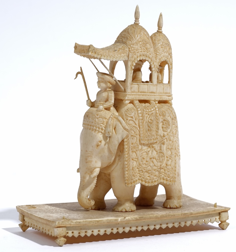 A group of ivory carvings, 19th century, - Image 3 of 5