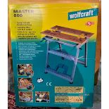 Wolfcraft, Master 800 workbench, (boxed).