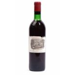 One bottle of 1970 Chateau Lafite Rothschild.