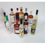 Box 46 - Mixed Liqueurs Limoncello Crema Limoncino Limoncino Meijian China Liqueur Meijan