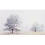 John Miller (British, 20th Century), Trees in a landscape, Berkshire,